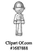 Firefighter Clipart #1687888 by Leo Blanchette