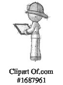 Firefighter Clipart #1687961 by Leo Blanchette