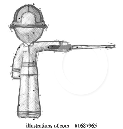 Royalty-Free (RF) Firefighter Clipart Illustration by Leo Blanchette - Stock Sample #1687965