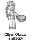 Firefighter Clipart #1687989 by Leo Blanchette