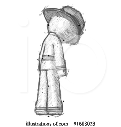 Royalty-Free (RF) Firefighter Clipart Illustration by Leo Blanchette - Stock Sample #1688023