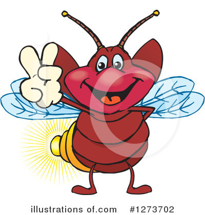 Lightning Bugs Clipart #1273702 by Dennis Holmes Designs