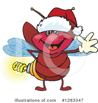 Firefly Clipart #1283347 by Dennis Holmes Designs