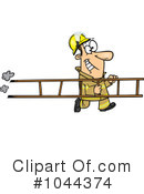 Fireman Clipart #1044374 by toonaday