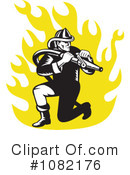 Fireman Clipart #1082176 by patrimonio