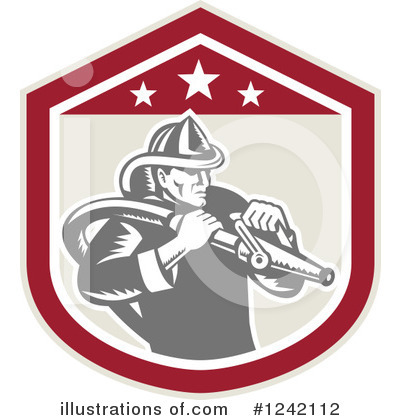 Fire Department Clipart #1242112 by patrimonio