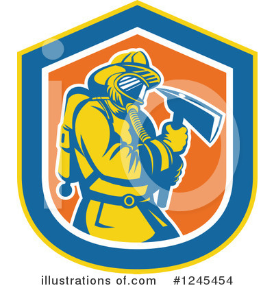 Fire Department Clipart #1245454 by patrimonio