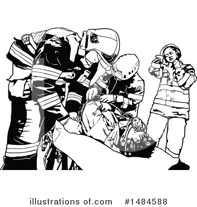 Paramedics Clipart #1484588 by dero