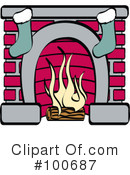 Fireplace Clipart #100687 by Andy Nortnik