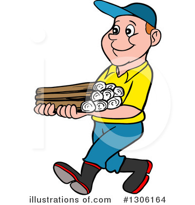 Royalty-Free (RF) Firewood Clipart Illustration by LaffToon - Stock Sample #1306164