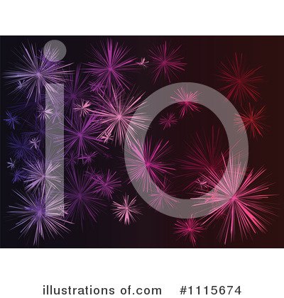 Royalty-Free (RF) Fireworks Clipart Illustration by Andrei Marincas - Stock Sample #1115674