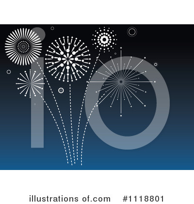 Royalty-Free (RF) Fireworks Clipart Illustration by dero - Stock Sample #1118801