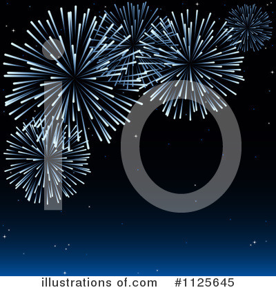 Fireworks Clipart #1125645 by dero