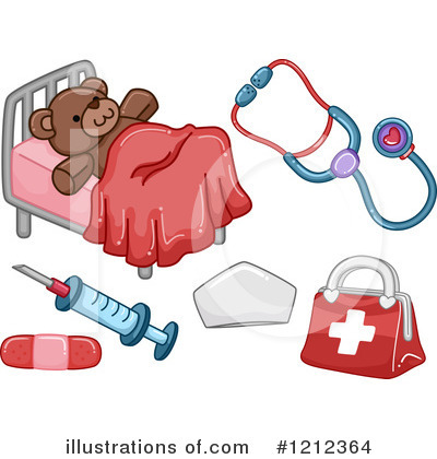 Royalty-Free (RF) First Aid Clipart Illustration by BNP Design Studio - Stock Sample #1212364