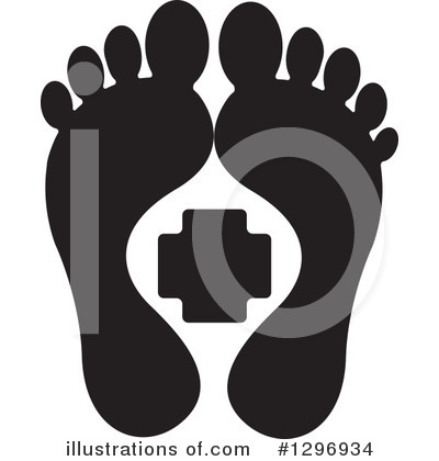 Feet Clipart #1296934 by Lal Perera