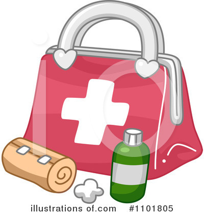 First Aid Kit Clipart #1101805 by BNP Design Studio