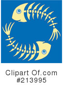 Fish Bone Clipart #213995 by visekart