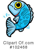 Fish Clipart #102468 by Cory Thoman