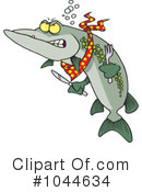 Fish Clipart #1044634 by toonaday