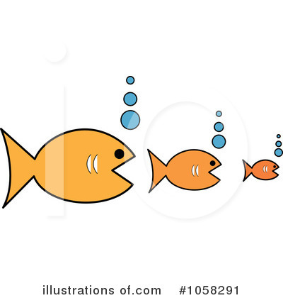 Royalty-Free (RF) Fish Clipart Illustration by Pams Clipart - Stock Sample #1058291