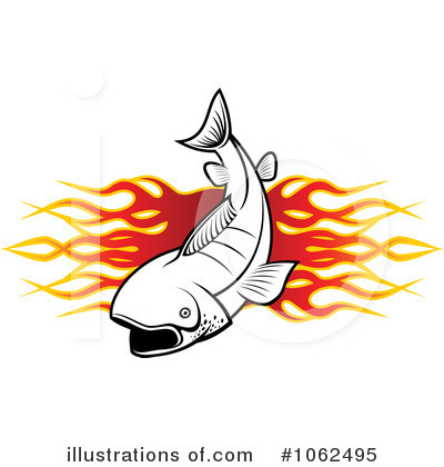 Royalty-Free (RF) Fish Clipart Illustration by Vector Tradition SM - Stock Sample #1062495