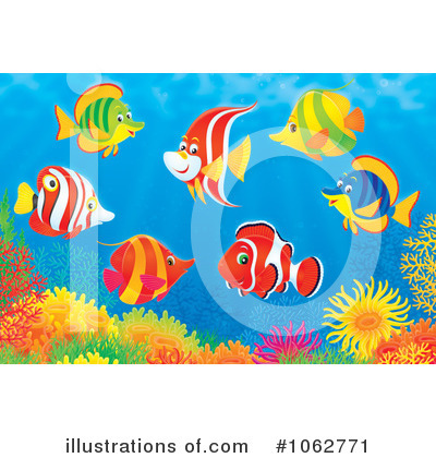 Clownfish Clipart #1062771 by Alex Bannykh
