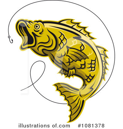 Royalty-Free (RF) Fish Clipart Illustration by Vector Tradition SM - Stock Sample #1081378