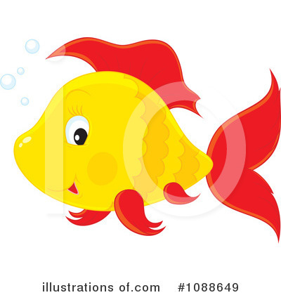Royalty-Free (RF) Fish Clipart Illustration by Alex Bannykh - Stock Sample #1088649