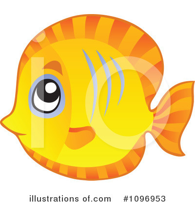 Royalty-Free (RF) Fish Clipart Illustration by visekart - Stock Sample #1096953