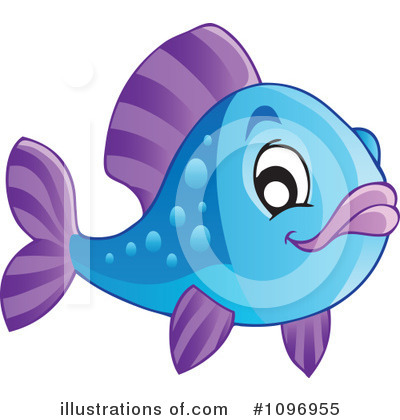 Royalty-Free (RF) Fish Clipart Illustration by visekart - Stock Sample #1096955
