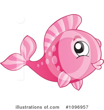 Royalty-Free (RF) Fish Clipart Illustration by visekart - Stock Sample #1096957
