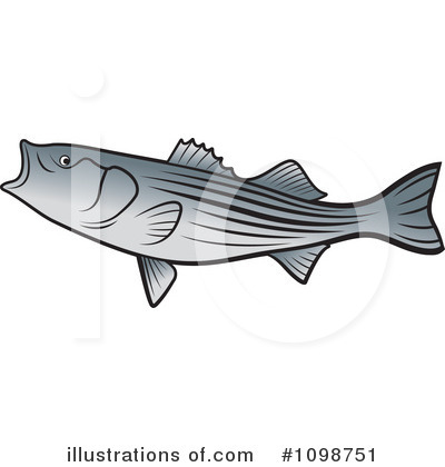 Royalty-Free (RF) Fish Clipart Illustration by Lal Perera - Stock Sample #1098751