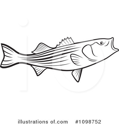 Royalty-Free (RF) Fish Clipart Illustration by Lal Perera - Stock Sample #1098752