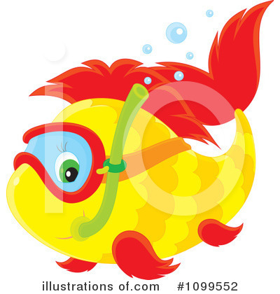 Royalty-Free (RF) Fish Clipart Illustration by Alex Bannykh - Stock Sample #1099552