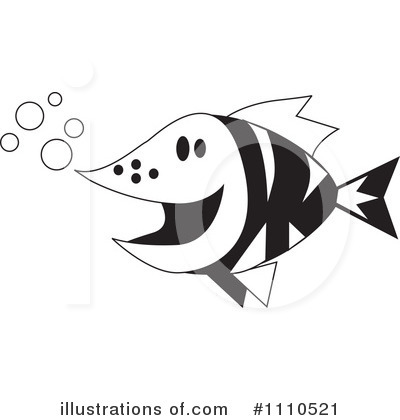 Royalty-Free (RF) Fish Clipart Illustration by Dennis Holmes Designs - Stock Sample #1110521