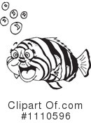 Fish Clipart #1110596 by Dennis Holmes Designs