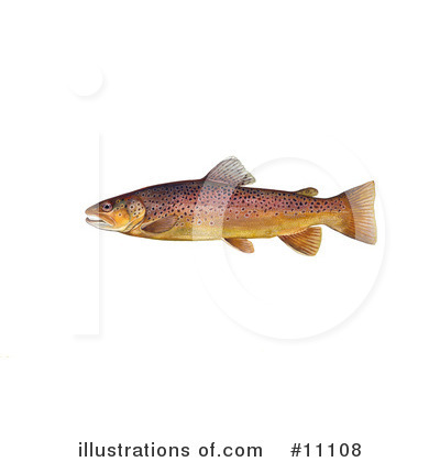 Royalty-Free (RF) Fish Clipart Illustration by JVPD - Stock Sample #11108