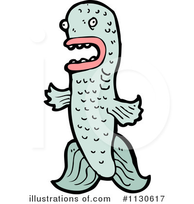 Royalty-Free (RF) Fish Clipart Illustration by lineartestpilot - Stock Sample #1130617