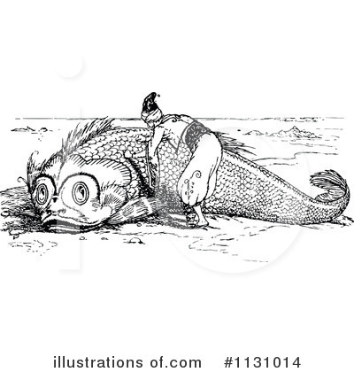 Fish Clipart #1131014 by Prawny Vintage