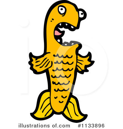 Royalty-Free (RF) Fish Clipart Illustration by lineartestpilot - Stock Sample #1133896
