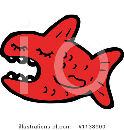 Royalty-Free (RF) Fish Clipart Illustration by lineartestpilot - Stock Sample #1133900