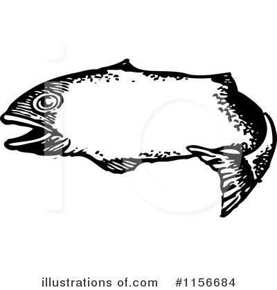Royalty-Free (RF) Fish Clipart Illustration by BestVector - Stock Sample #1156684