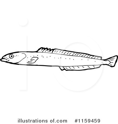 Royalty-Free (RF) Fish Clipart Illustration by lineartestpilot - Stock Sample #1159459