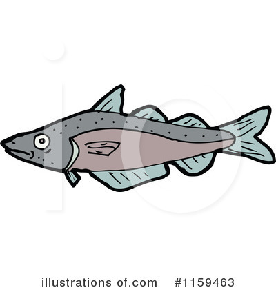 Royalty-Free (RF) Fish Clipart Illustration by lineartestpilot - Stock Sample #1159463