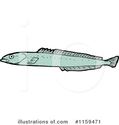 Royalty-Free (RF) Fish Clipart Illustration by lineartestpilot - Stock Sample #1159471