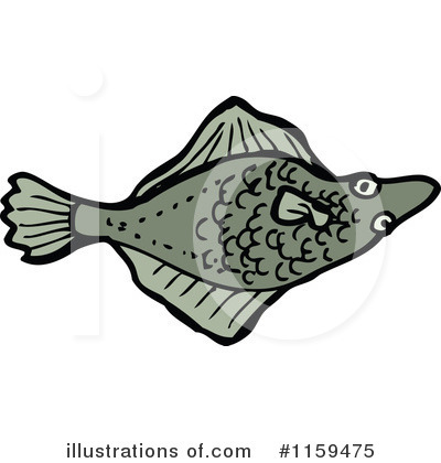 Royalty-Free (RF) Fish Clipart Illustration by lineartestpilot - Stock Sample #1159475