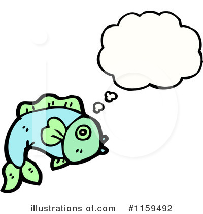 Royalty-Free (RF) Fish Clipart Illustration by lineartestpilot - Stock Sample #1159492