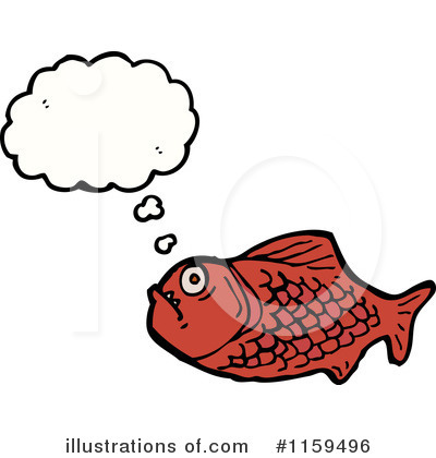 Royalty-Free (RF) Fish Clipart Illustration by lineartestpilot - Stock Sample #1159496