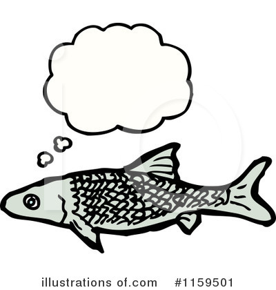 Royalty-Free (RF) Fish Clipart Illustration by lineartestpilot - Stock Sample #1159501