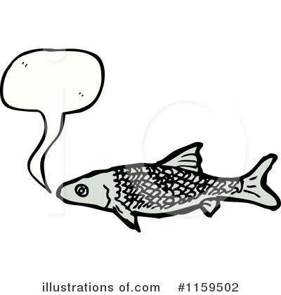 Royalty-Free (RF) Fish Clipart Illustration by lineartestpilot - Stock Sample #1159502